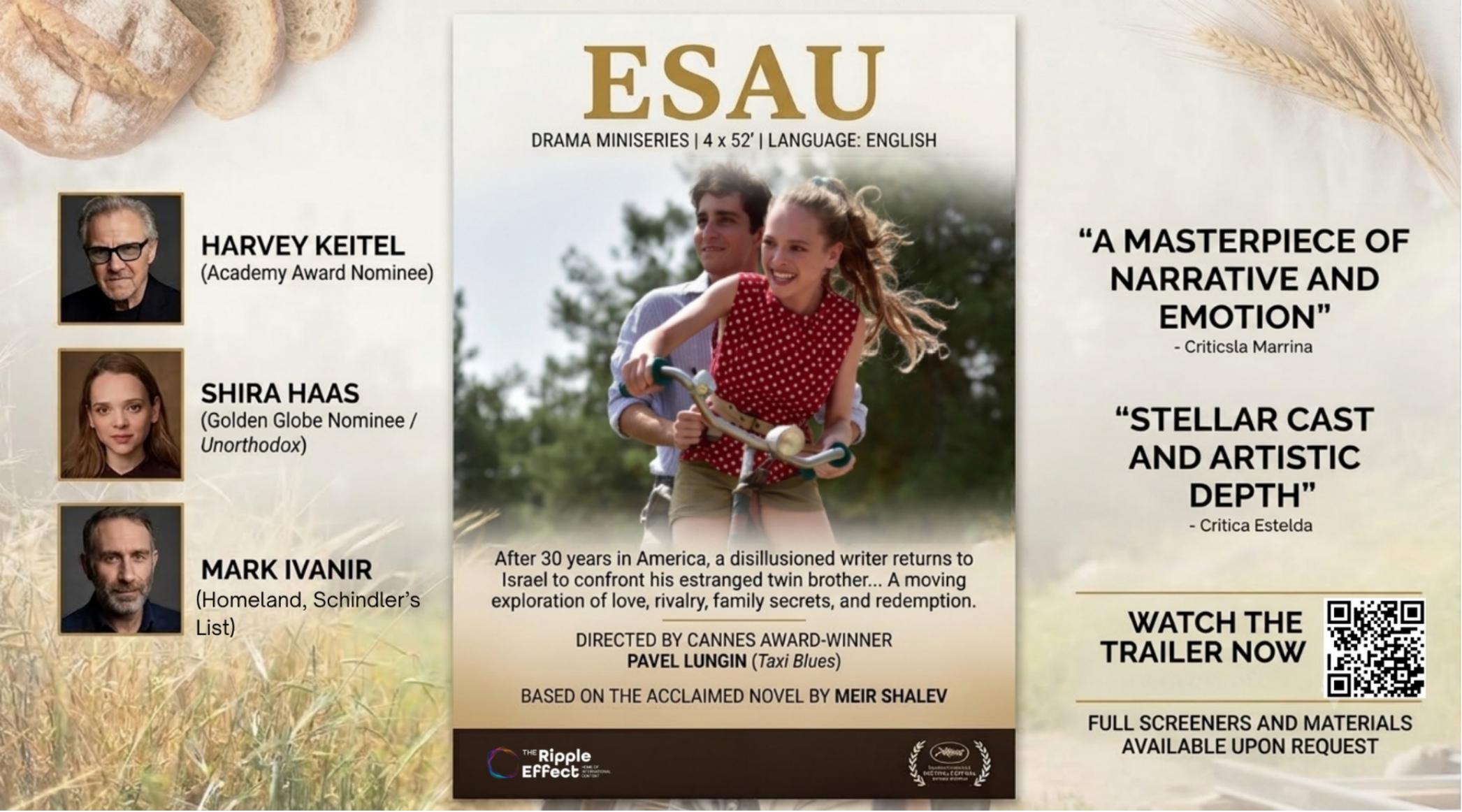 Esau sales one-sheet cover